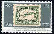 South Africa 1979 50th Stamp Anniversary (showing 1929 DH Moth stamp) unmounted mint, SG 456*