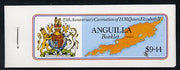 Anguilla 1978 Coronation 25th Anniversary Booklet SG SB2