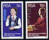 South Africa 1981 Centenary of Institutes for Deaf & Blind set of 2 unmounted mint, SG 495-96*