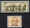 South Africa 1981 20th Anniversary of Republic (Presidents) set of 2 unmounted mint, SG 493-94*