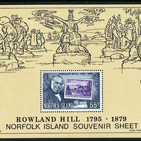 Norfolk Island 1979 Rowland Hill m/sheet unmounted mint (SG MS 228)