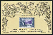 Norfolk Island 1979 Rowland Hill m/sheet unmounted mint (SG MS 228)