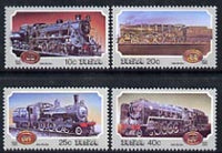South Africa 1983 Steam Railway Locomotives set of 4 unmounted mint, SG 541-44*