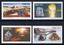 South Africa 1984 Minerals set of 4 unmounted mint, SG 558-61*