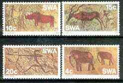 South West Africa 1976 Prehistoric Rock Paintings set of 4 unmounted mint, SG 282-85