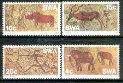 South West Africa 1976 Prehistoric Rock Paintings set of 4 unmounted mint, SG 282-85