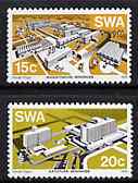 South West Africa 1976 Modern Buildings set of 2 unmounted mint, SG 293-94