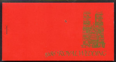 Tuvalu 1986 Royal Wedding (Andrew & Fergie) $7.20 booklet pristine, SG SB7