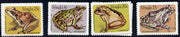 Venda 1982 Frogs set of 4 unmounted mint, SG 67-70