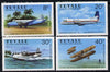 Tuvalu 1980 Aviation set of 4 unmounted mint, SG 153-6*