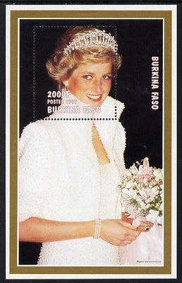 Burkina Faso 1997 Princess Diana #2 perf m/sheet unmounted mint