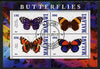 Malawi 2013 Butterflies perf sheetlet containing 4 values fine cto used