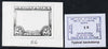 South Africa 1926-27 issue B&W photograph of essay for 2s6d frame inscribed in Afrikaans, approximately twice stamp-size. Official photograph from the original artwork held by the Government Printer in Pretoria with authority hand……Details Below