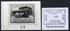South Africa 1926-27 issue B&W photograph of original 10s Groot Schour essay (similar to issued 3d) inscribed in English, approximately twice stamp-size. Official photograph from the original artwork held by the Government Printer……Details Below
