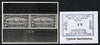 South Africa 1926-27 issue B&W photograph of original 1d Pictorial essays in bilingual pair. Official photograph from the original artwork held by the Government Printer in Pretoria with authority handstamp on the back, one of only 30 produced.