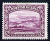 British Guiana 1938-52 KG6 Mount Roraima $2 purple P14x13 unmounted mint SG 318a
