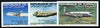 Djibouti 1983 Air France Anniversary set of 3 imperf from limited printing unmounted mint, as SG 875-77*