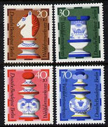Germany - West Berlin 1972 Humanitarian Relief - Chessmen set of 4 unmounted mint SG B424-7