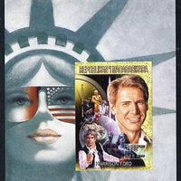 Madagascar 1999 History of American Cinema - Harrison Ford imperf m/sheet unmounted mint. Note this item is privately produced and is offered purely on its thematic appeal