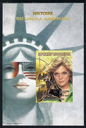 Madagascar 1999 History of American Cinema - Michelle Pfeiffer imperf m/sheet unmounted mint. Note this item is privately produced and is offered purely on its thematic appeal