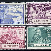 St Vincent 1949 KG6 75th Anniversary of Universal Postal Union set of 4 unmounted mint, SG 178-81