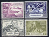 Sierra Leone 1949 KG6 75th Anniversary of Universal Postal Union set of 4 cds used SG 205-208