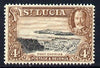 St Lucia 1936 KG5 Pictorial 4d black & red-brown unmounted mint, SG 119