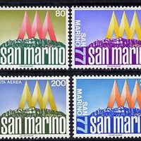 San Marino 1977 International Stamp Exhibition set of 4 unmounted mint, SG 1068-71