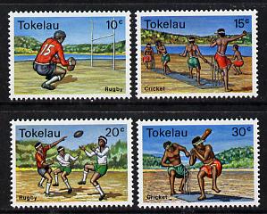 Tokelau 1979 Local Sports perf set of 4 unmounted mint, SG 69-72