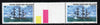 Cocos (Keeling) Islands 1976 Ships - HMS Juno 2c value inter-paneau gutter pair unmounted mint folded through gutter SG 21