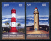 India 2012 Lighthouses set of 2 unmounted mint