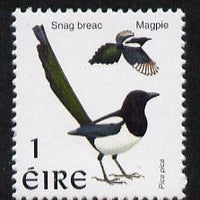 Ireland 1997-2000 Birds - Magpie 1p unmounted mint SG 1031