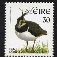 Ireland 1997-2000 Birds - Lapwing 30p unmounted mint SG 1041