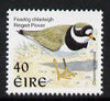 Ireland 1997-2000 Birds - Ringed Plover 40p unmounted mint SG 1055