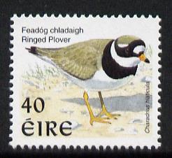 Ireland 1997-2000 Birds - Ringed Plover 40p unmounted mint SG 1055