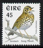 Ireland 1997-2000 Birds - Song Thrush 45p unmounted mint SG 1057
