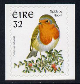 Ireland 1997-2000 Birds - Robin 32p self adhesive Perf 9x10 unmounted mint SG 1089