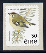 Ireland 1997-2000 Birds - Goldcrest 30p self adhesive Perf 11.5 with phosphor frame unmounted mint SG 1090p