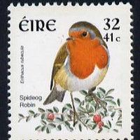 Ireland 2001 Birds Dual Currency - Robin 32p/41c unmounted mint SG 1425
