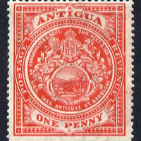 Antigua 1908-17 MCA Badge 1d red mounted mint SG 43