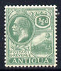 Antigua 1921-29 KG5 Script CA 1/2d dull green mounted mint SG 62