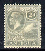 Antigua 1921-29 KG5 Script CA 2d grey mounted mint SG 70