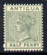 Antigua 1882 QV Crown CA 1/2d green unmounted mint SG 21