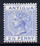 Antigua 1884-87 QV Crown CA 2.5d ultramarine mounted mint SG 27