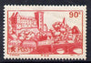 France 1938-39 Chateau de Pau 90c red on blue unmounted mint SG 594a