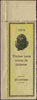 El Salvador 1904 Tobacco Duty 1c perforated revenue stamp on ungummed paper
