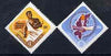 Russia 1961 Africa Freedom Day (diamond shaped) set of 2 unmounted mint, SG 2574-75, Mi 2471-72*