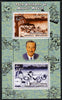 Somalia 2004 75th Birthday of Mickey Mouse #22 - Fire Station perf sheetlet containing 2 values plus label, unmounted mint. Note this item is privately produced and is offered purely on its thematic appeal