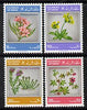 Oman 1982 Flowers set of 4 unmounted mint SG 259-62