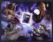 Great Britain 2013 Doctor Who self adhesive m/sheet containing 5 values unmounted mint